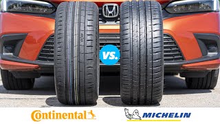 Michelin Pilot Sport 4S vs Continental ExtremeContact Sport 02  In Depth Review [upl. by Luise]