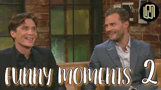 Cillian Murphy amp Jamie Dornan Funny Moments PART 2 [upl. by Enelec]