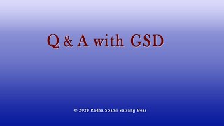 Q amp A with GSD 122 with CC [upl. by Shelton]