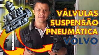 COMO MONTAR E TESTAR A VÁLVULA DA SUSPENSÃO DO VOLVO FH [upl. by Eniamrahs437]