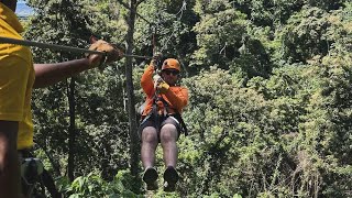 Ziplining in Roatan  Enchantment of the Seas Day 4 [upl. by Carlynn]