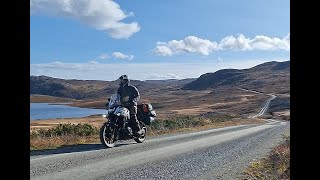 Motorcycle wild camping near Jotunheimen Norway [upl. by Eamanna]