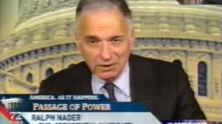 Ralph Nader on MSNBC  Post Election [upl. by Brenza828]