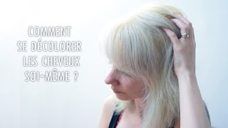 How to  Comment se décolorer les cheveux soimême [upl. by Andy]