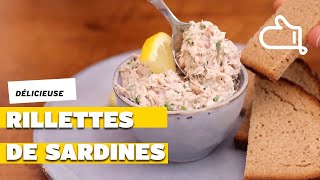 Délicieuse recette de rillettes de sardines archi simple [upl. by Asil]