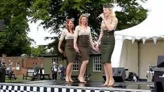 Clips from Flying Legends 2014 featuring the Manhattan Dolls [upl. by Girardo]