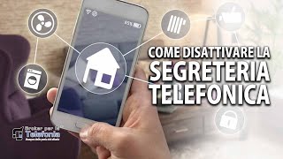 Disattivare Segreteria Telefonica  Broker per la Telefonia [upl. by Assirat]