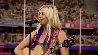 Sara Berki  Take Me Home Country Roads Cover Live at the Gabba Brisbane March 2024 [upl. by Bastien]