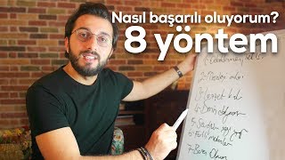 Nasıl Başarılı Oluyorum 8 Verimli Ders Çalışma Yöntemim [upl. by Aser625]