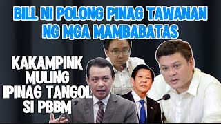 POLONG MAY PAKULO NA NAMAN NAG FILE NG BATAS PARA TIRAHIN SI PBBM [upl. by Dorelia]