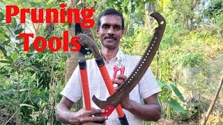 Pruning tools പ്രൂൺ ചെയ്യാൻ വേണ്ട ഉപകരണങ്ങൾ [upl. by Nenerb874]