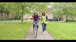 How to teach an adult to ride a bike quickly and simply  Cycling UK [upl. by Dnanidref]