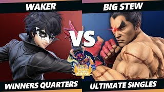 Show Me Your Moose 2  Waker Joker Hero Ken Vs Big Stew Kazuya Smash Ultimate  SSBU [upl. by Jowett]