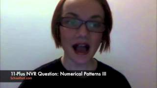 Connecting Shapes amp Numerical Patterns XI  11Plus Non Verbal Reasoning Exam Question [upl. by Irisa237]