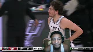 Pelicans vs Spurs Highlights Reaction [upl. by Nigel]