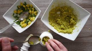 Come fare arancini alla genovese  Ricetta arancini al pesto [upl. by Ardnahs]