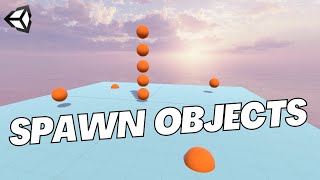 How to Spawn Objects in Unity 2023 Updated [upl. by Anirhtak453]