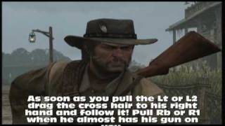 Red Dead Redemption Dueling Guide [upl. by Domingo]