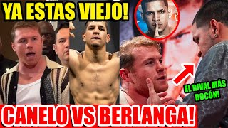 BERLANGA le dice VIEJO a CANELO ÁLVAREZ TIENES QUE VERLO [upl. by Rma724]