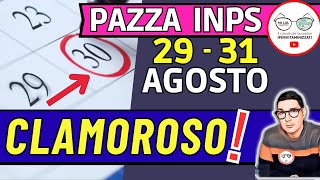 CLAMOROSO ⚠️ 29 AGOSTO DOPPIA SORPRESA INPS PAGA e CAMBIA DATE ⚡️ AUU TRIS BONUS EMERGENZA SETTEMBRE [upl. by Elreath656]