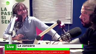 Il Brasiliano in studio a Roma con Cruciani e Parenzo  La Zanzara 1492022 [upl. by Noby]