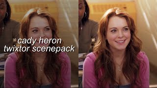 cady heron mean girls  twixtor scenepack [upl. by Nommad]