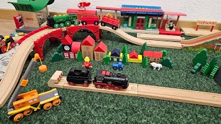 Toy Train adventures  Part 5 brio toytrain trainvideo thomasandfriends [upl. by Whelan143]