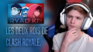 ZEPH REACT ryadkn  Les deux rois de Clash Royale [upl. by Borroff]