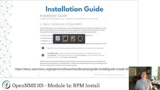 OpenNMS 101  Module 1a Installation via RPM RHELCentOS [upl. by Corinna582]