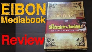 EIBON Mediabook Geisterstadt der Zombies BluRay Review XT Lucio Fulci The Beyond [upl. by Llorrac]