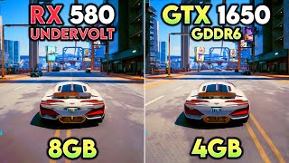 RX 580 vs GTX 1650  11 Games Tested in 2024 [upl. by Nnateragram507]