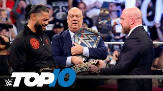 Top 10 Friday Night SmackDown moments WWE Top 10 June 2 2023 [upl. by Akinahs]