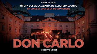 DON CARLO En Cines el Jueves 26 de Septiembre [upl. by Eniamsaj]