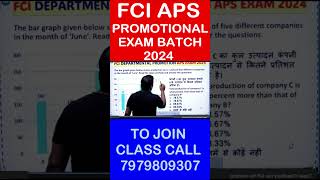 Fci Aps exam 2024  DI  join google meet class call 7979809307 fciapsexam fci fciaps [upl. by Howe121]