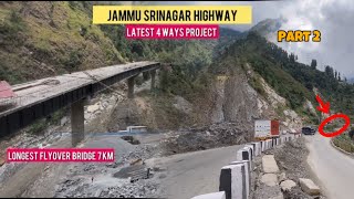 NH44 LONGEST FLYOVER BRIDGE  JAMMU SRINAGAR HIGHWAY  nh44 highway longestflyover [upl. by Ellezig769]