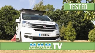 Randger 535 rising roof campervan for a family of four  MMM TV campervan review 2019 model [upl. by Isewk]