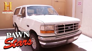 Pawn Stars OJ Simpson Getaway Bronco Season 14  History [upl. by England]