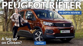 New Peugeot Rifter indepth review a legup on Citroen [upl. by Hera]