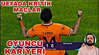 UEFA DA KRİTİK MAÇ  PES 2021 OYUNCU KARİYERİ [upl. by Turro214]