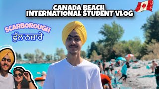 International Student Vlog • Scarborough Beach  Canada ਸਟੂਡੈਂਟਸ  Reopening lockdown [upl. by Bean]