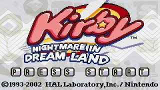 Yogurt Yard Map PAL Version  Kirby Nightmare in Dream Land [upl. by Chiang]