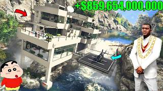 FRANKLIN BECOME PRESIDENT WITH SHINCHAN TO MAKE 10000000 IN GTA5 [upl. by Cassandra436]