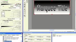 Avid Marquee Title Tool Tutorial [upl. by Cristobal43]