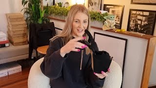 Catie Unboxes Black Faux Suede 8 Inch Stainless Steel High Heel Platform Shoes [upl. by Ahsrop]