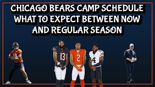 Chicago Bears Offseason Update  Training Camp and Preseason Schedule [upl. by Ijuy607]