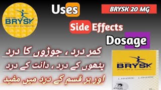 Brysk tablet Uses Benefits and side effectspiroxicam B cyclodextrine uses in urdu [upl. by Roseanna]