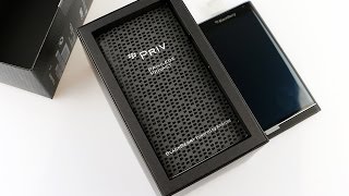 Blackberry Priv Official Unboxing amp Hands On Review [upl. by Ahsaetal]