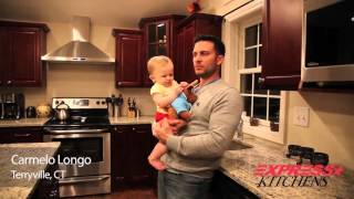 Carmelo Longo from Terryville CT shares his Express Kitchens experience [upl. by Scutt]