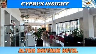 Altius Boutique Hotel Nicosia Cyprus  Full Tour [upl. by Juliane]