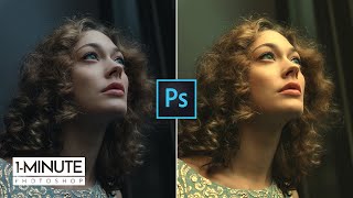 1Minute Photoshop  Add Lighting Effect in Photoshop [upl. by Itsyrk]